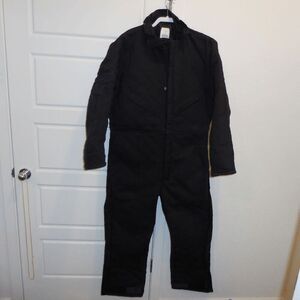 Dakota Outerwear Insulated Black Duck Coveralls Large Long USA Made